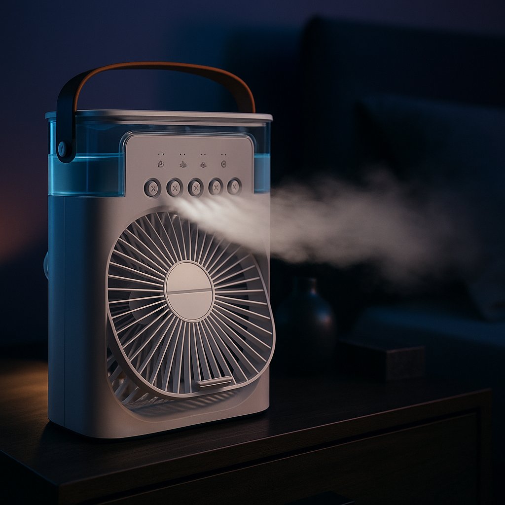 Nebula Chill – 3-in-1 Portable Fan, Humidifier & Aroma Diffuser