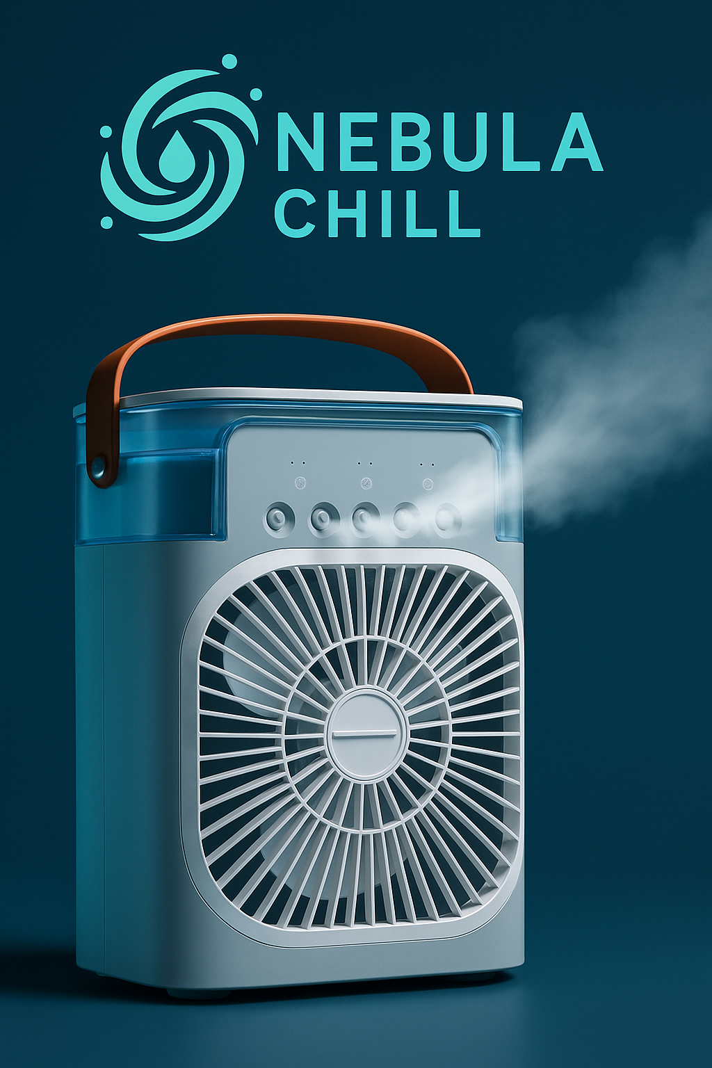 Nebula Chill – 3-in-1 Portable Fan, Humidifier & Aroma Diffuser